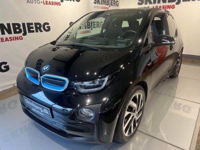 BMW i3  BEV El aut. Automatgear modelår 2017 km 47000 Sort ABS airbag centrallås servostyring, 11,8 
