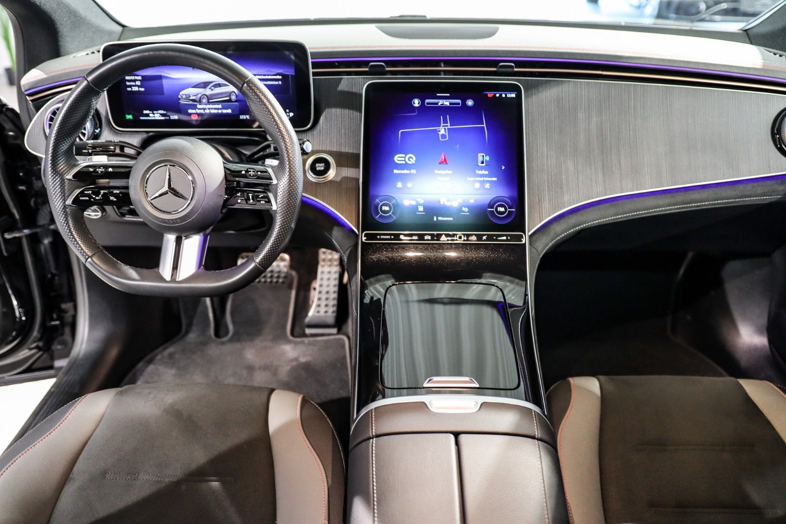 Billede af Mercedes EQE350 AMG Line