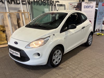 Ford Ka 1,2 Trend Benzin modelår 2013 km 34000 Hvid ABS airbag centrallås startspærre servostyring, 