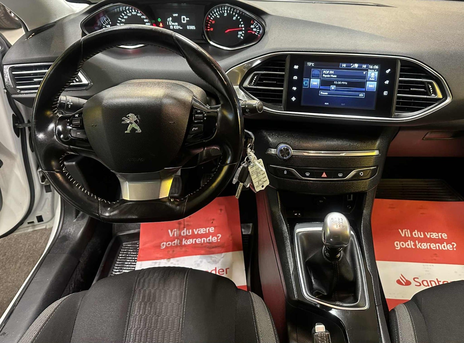 Billede af Peugeot 308 1,6 BlueHDi 120 Style Sky SW