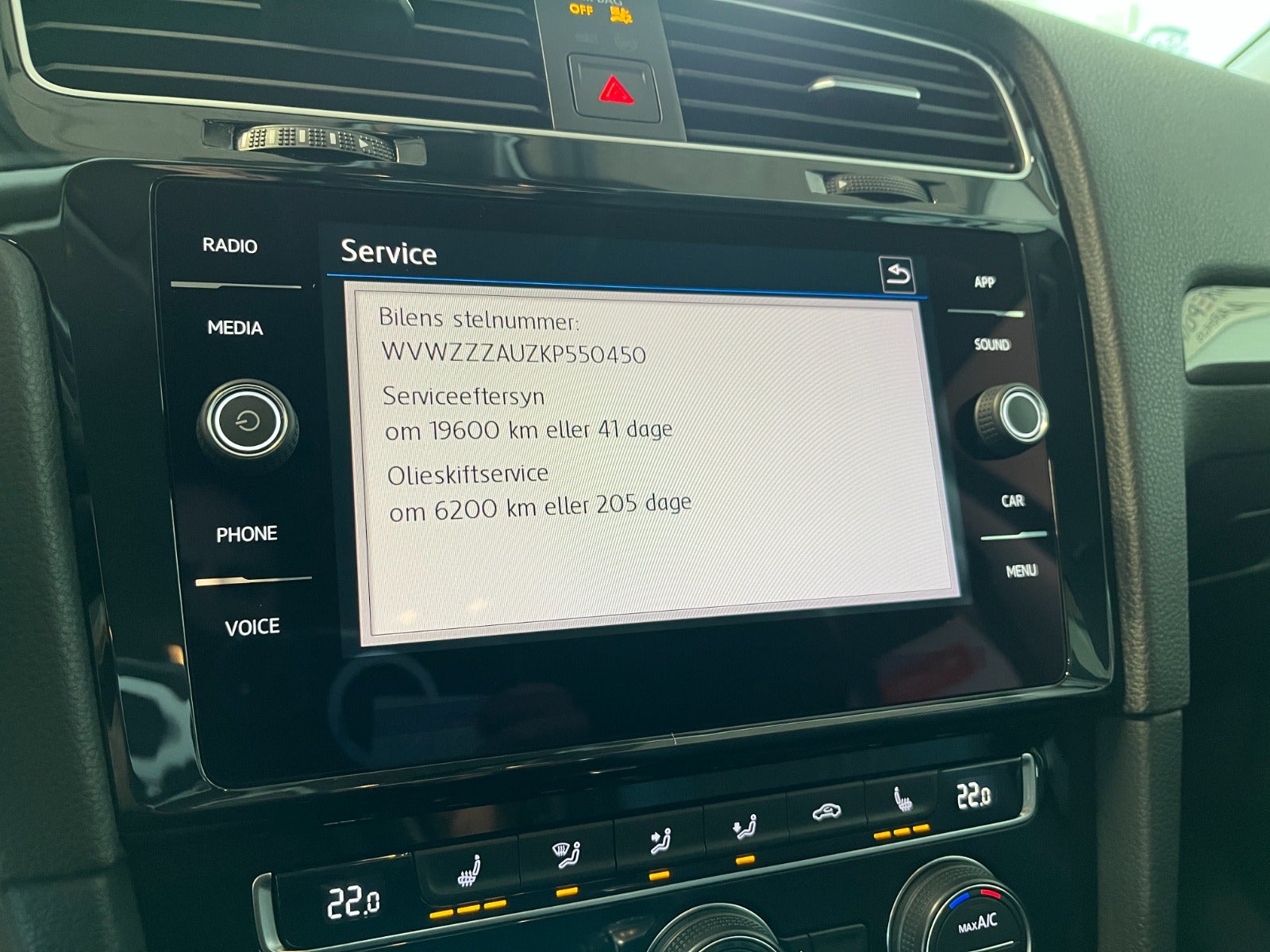 Billede af VW Golf VII 1,6 TDi 115 IQ.Drive Variant DSG