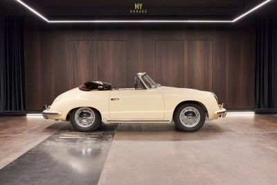 Porsche 356 B 1,6 Cabriolet Benzin modelår 1963 km 1000, Top renoveret Porsche 356  B 1,6 - 75 HK

E