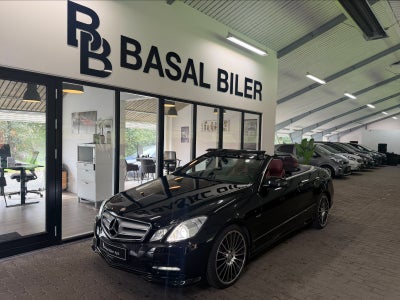 Mercedes E350 3,0 CDi AMG Line Cabriolet aut. 2d