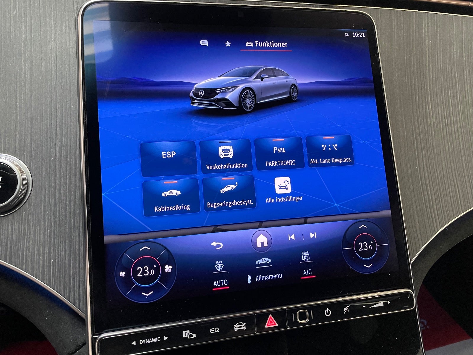 Billede af Mercedes EQE350  AMG Line