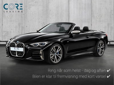 BMW M440i 3,0 Cabriolet xDrive aut. 2d