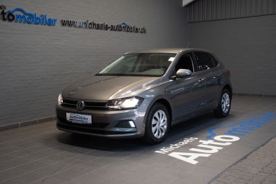 VW Polo 1,0 TSi 95 Comfortline Benzin modelår 2019 km 43000 Koksmetal klimaanlæg ABS airbag servosty