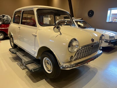 Morris Mascot  Mini 850 Benzin modelår 1959 km 0 Hvid, Nok en af de fineste mini der er i dk, bilen 