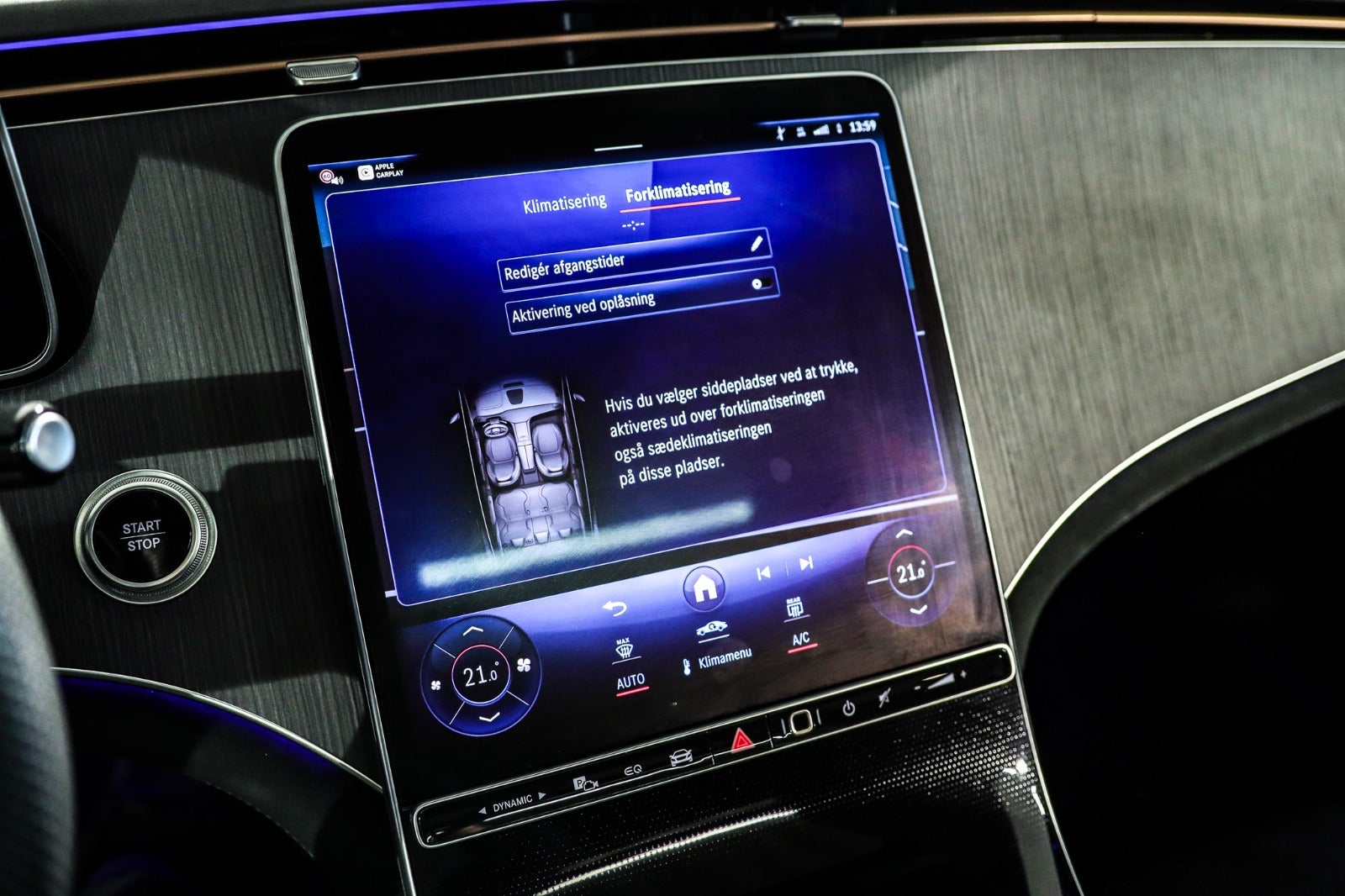 Billede af Mercedes EQE350+ AMG Edition