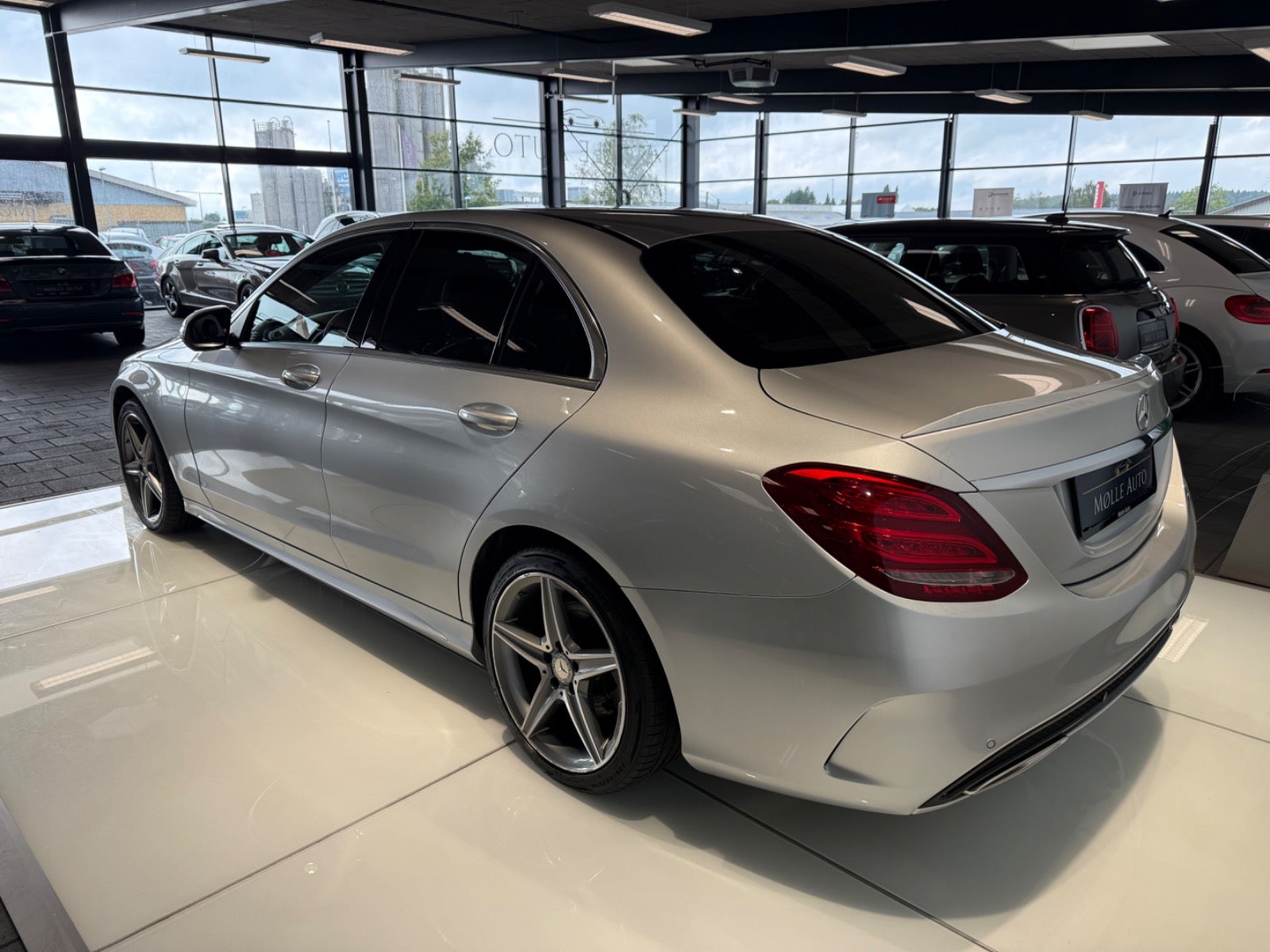 Billede af Mercedes C200 2,0 AMG Line aut.