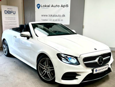 Mercedes E220 d 2,0 AMG Line Cabriolet aut. Diesel aut. Automatgear modelår 2018 km 146000 nysynet A