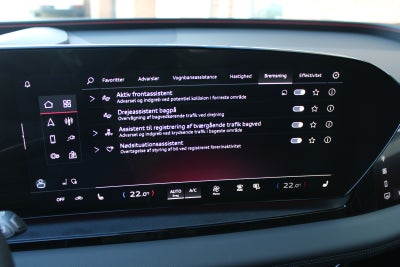 Audi Q6 e-tron S-line performance