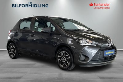 Toyota Yaris 1,0 VVT-i T2 Benzin modelår 2017 km 92000 Koksmetal ABS airbag centrallås startspærre s
