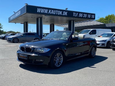 BMW 118d 2,0 Cabriolet 2d