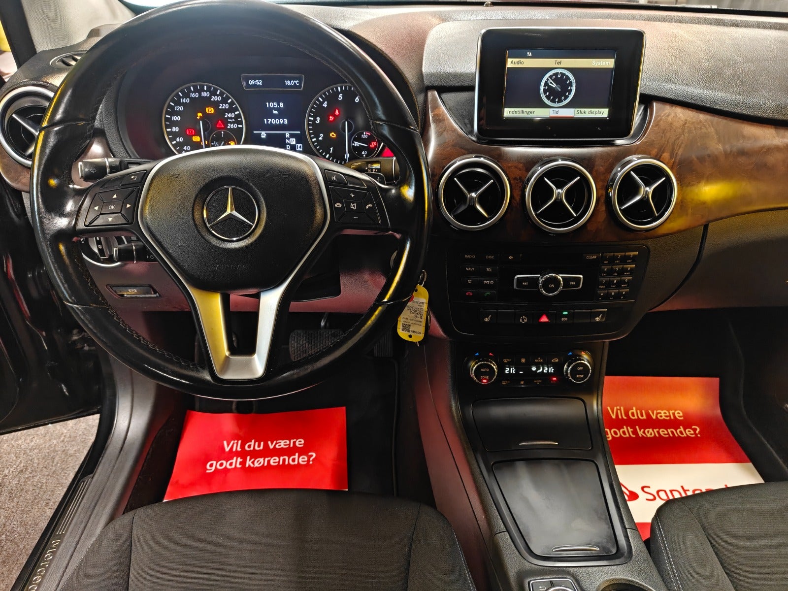 Billede af Mercedes B180 1,6 aut.