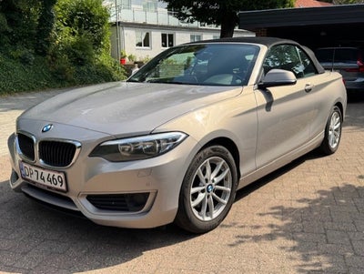BMW 220d 2,0 Cabriolet aut. 2d