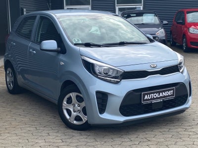 Kia Picanto 1,0 MPi Advance Benzin modelår 2018 km 132000 Blåmetal ABS airbag alarm centrallås start