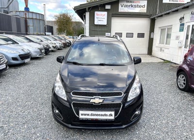 Chevrolet Spark 1,0 LT Benzin modelår 2014 km 78000 Sortmetal nysynet ABS airbag alarm centrallås st