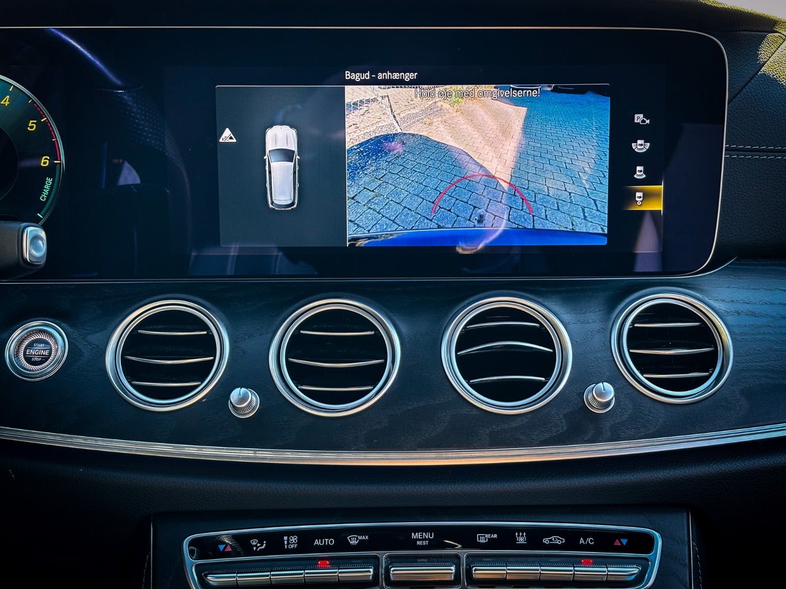 Billede af Mercedes E300 de 2,0 AMG Line stc. aut. 4Matic