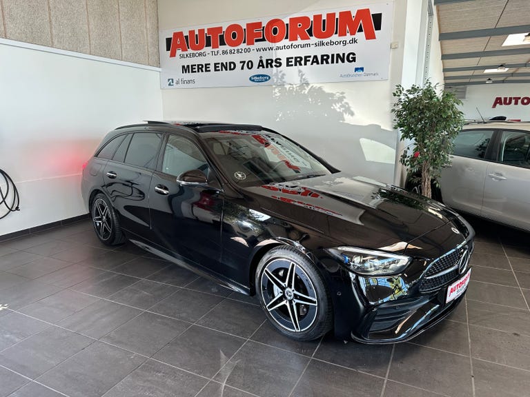 Mercedes C220 d AMG Line Premium Plus Night stc. aut.