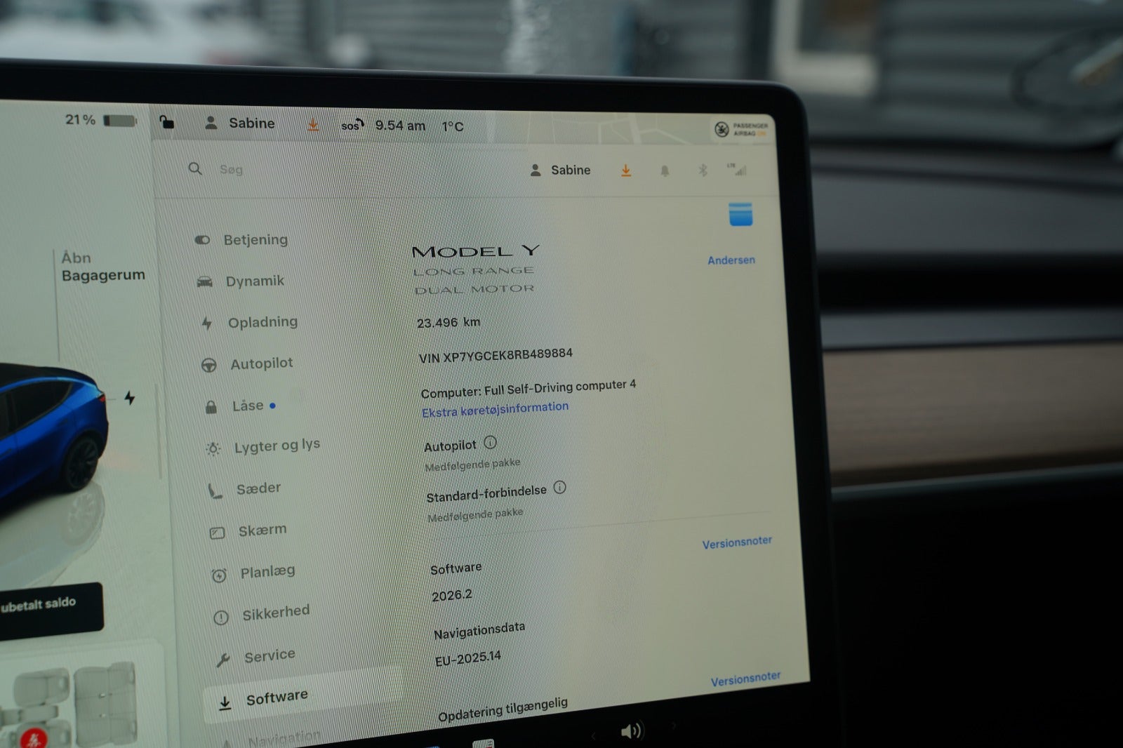 Billede af Tesla Model Y Long Range AWD