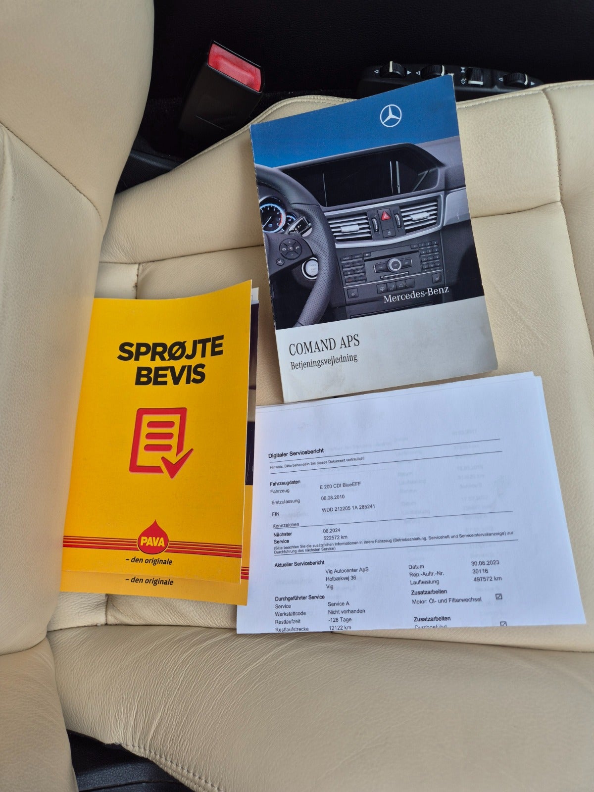 Billede af Mercedes E200 2,2 CDi Avantgarde stc. aut. BE