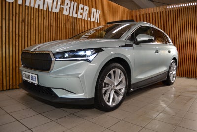 Skoda Enyaq 80 iV Plus Loft El aut. Automatgear modelår 2021 km 93000 Lysgrønmetal træk nysynet ABS 