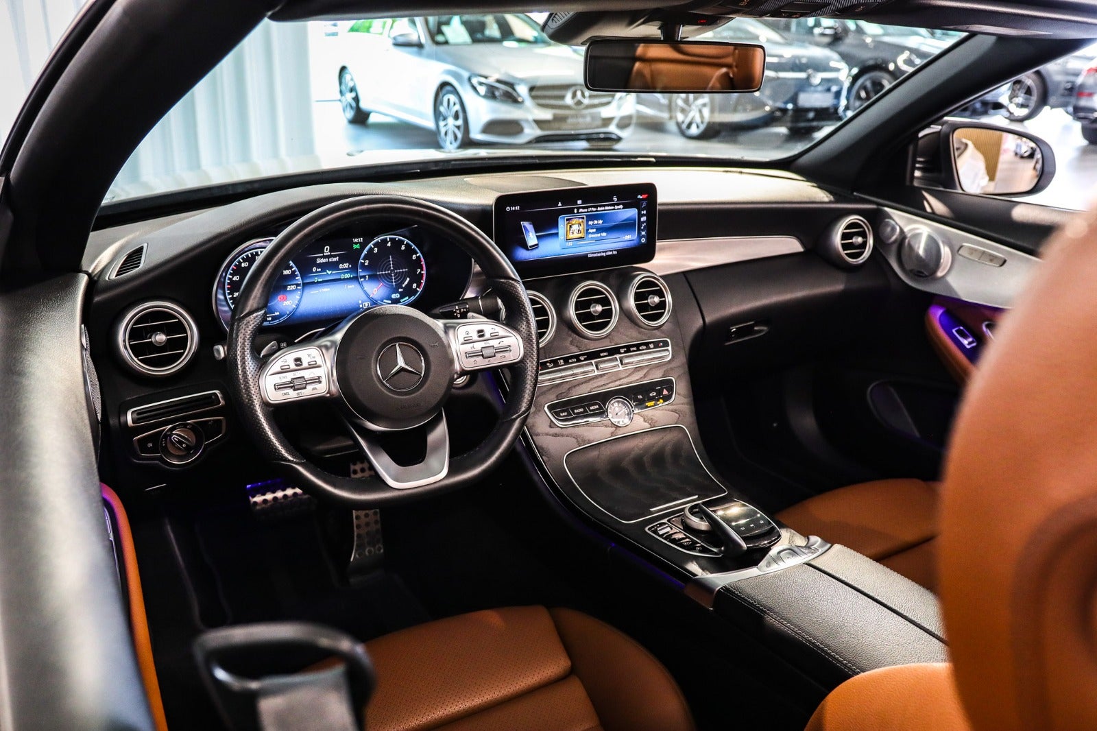 Billede af Mercedes C300 2,0 AMG Line Cabriolet aut.