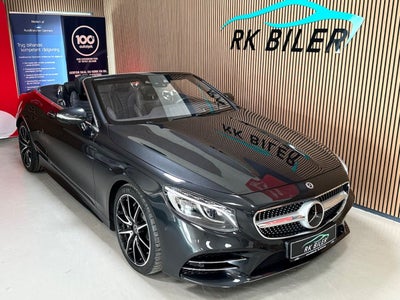 Mercedes S560 4,0 Cabriolet aut. 2d