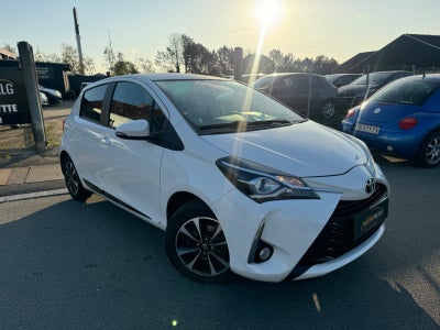 Toyota Yaris 1,0 VVT-i T1 Style Benzin modelår 2017 km 125000 træk nysynet ABS airbag centrallås, PÅ