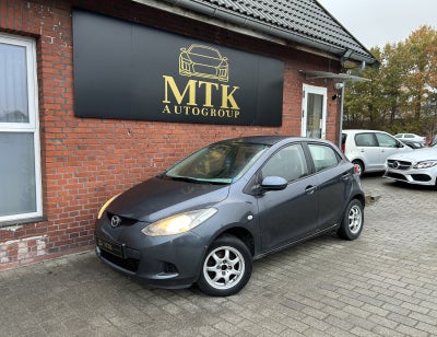 Mazda 2 1,3 Benzin modelår 2010 km 248000 Gråmetal nysynet ABS airbag alarm centrallås startspærre s