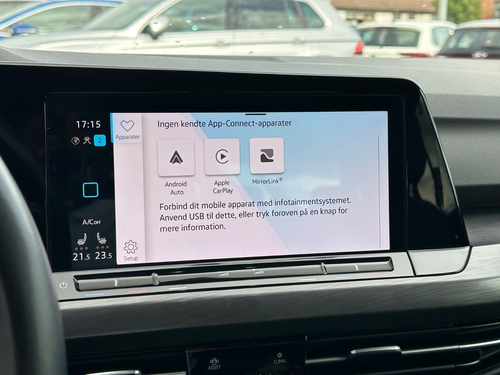 Billede af VW Golf VIII 1,5 eTSi 150 Style DSG