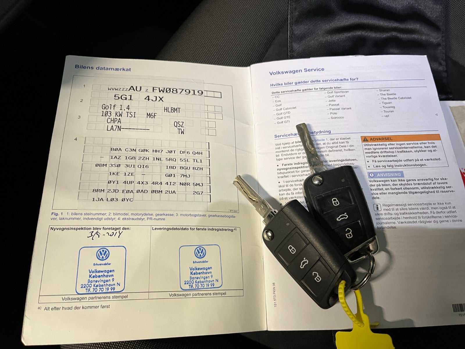 Billede af VW Golf VII 1,4 TSi 140 Highline BMT