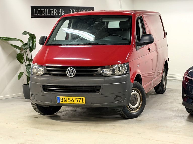 VW Transporter TDi 114 Kassevogn kort