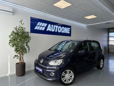 VW Up! 1,0 TSi 90 High Up! BMT Benzin modelår 2017 km 117000 Blåmetal nysynet ABS airbag alarm centr