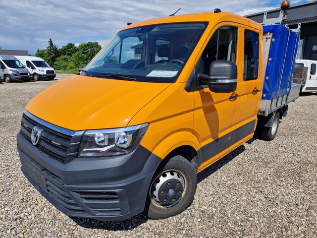 VW Crafter 50 2,0 TDi 177 Mandskabsvogn m/lad