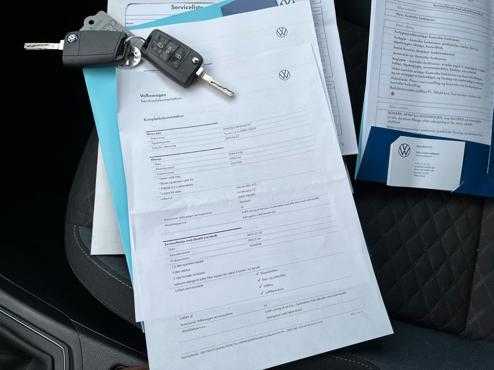 Billede af VW Touran 1,6 TDi 115 IQ.Drive DSG Van