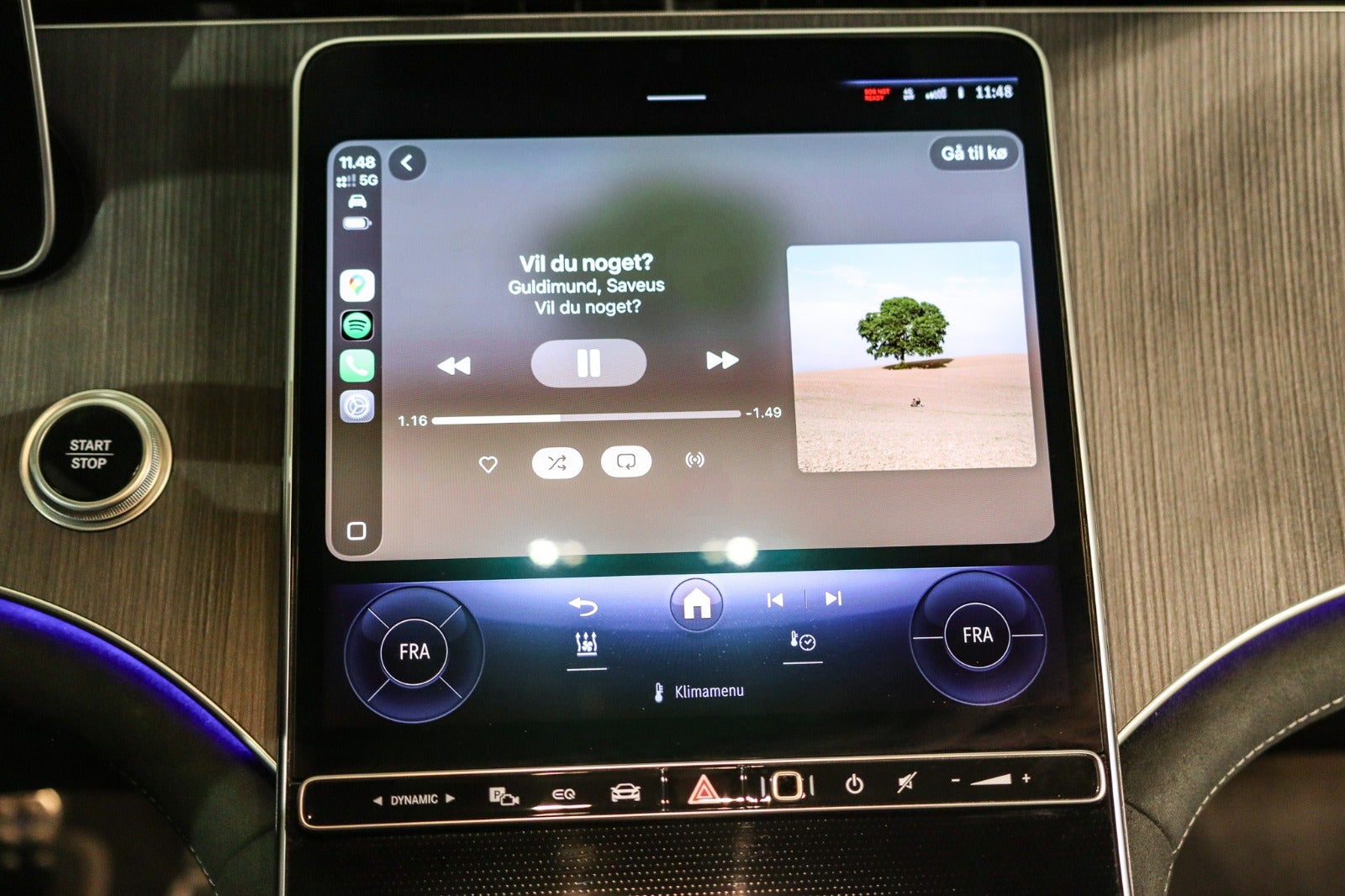 Billede af Mercedes EQE350+  AMG Line