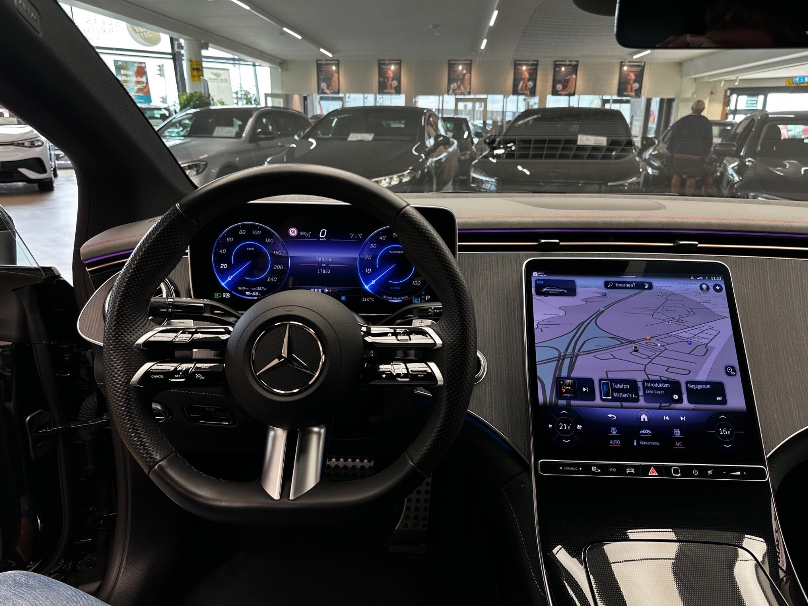Billede af Mercedes EQE350  AMG Edition