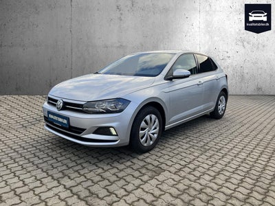 VW Polo 1,0 TSi 95 Comfortline Connect Benzin modelår 2020 km 45000 Sølvmetal klimaanlæg ABS airbag 