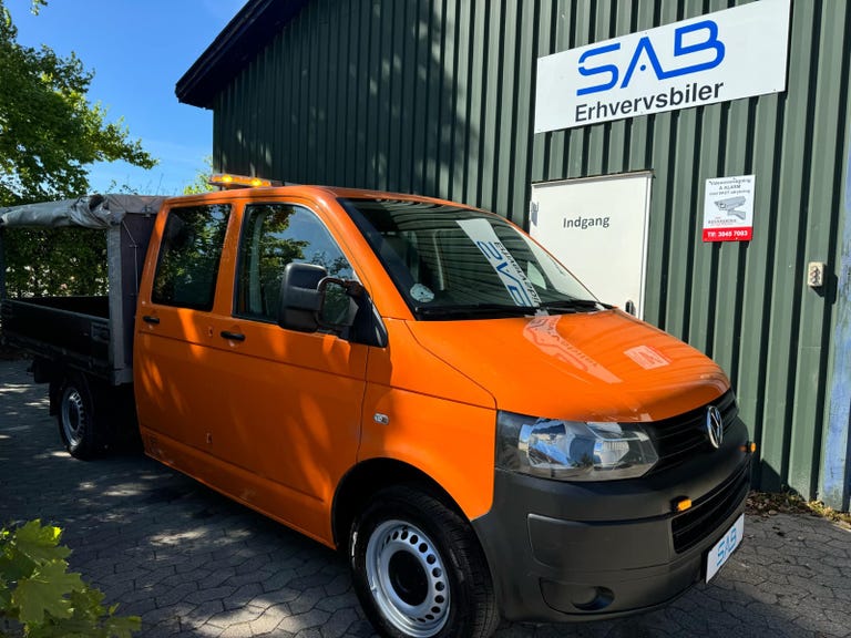 VW Transporter TDi 114 Trendline Db.Kab m/lad