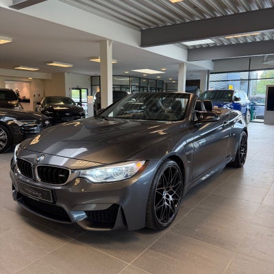 BMW M4 3,0 Cabriolet aut. 2d