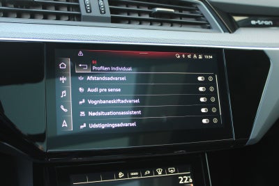 Audi e-tron Black Edition S-line Sportback quattro