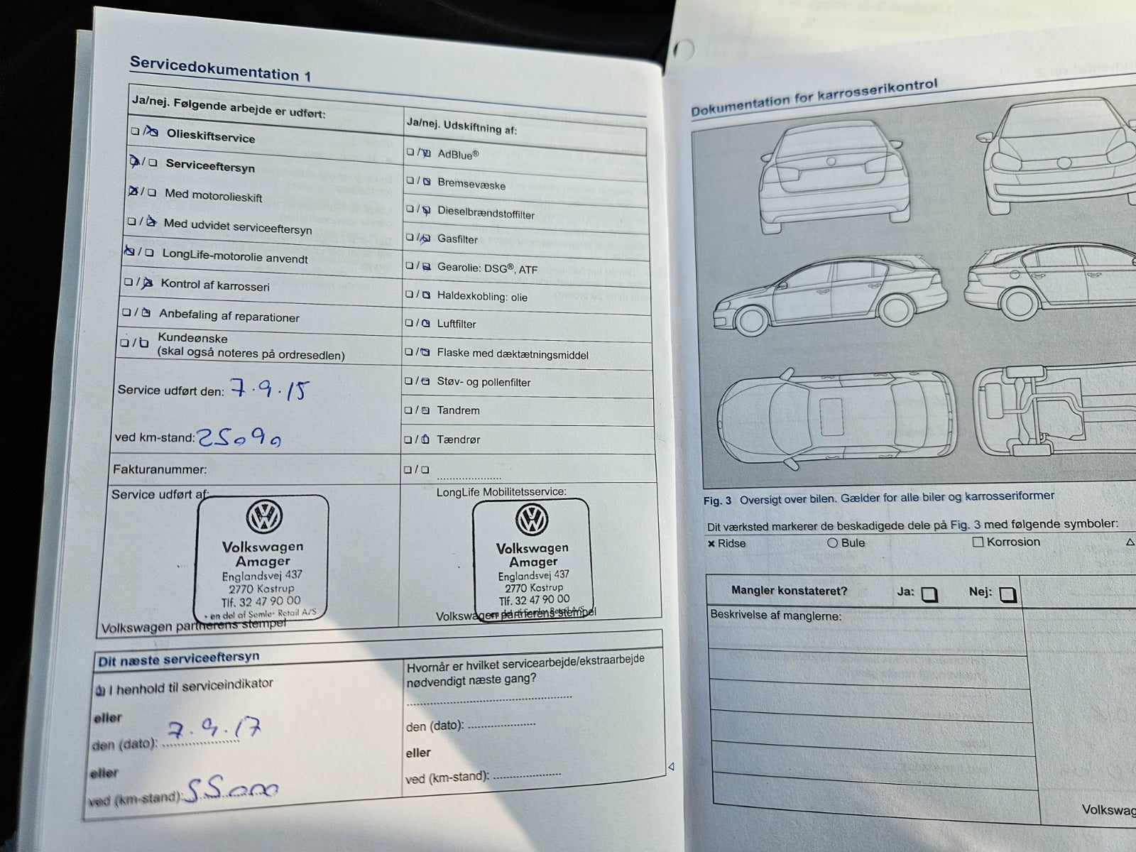 Billede af VW Golf VII 1,6 TDi 110 BlueMotion
