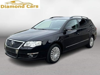 VW Passat 2,0 TDi 140 Sportline Variant Diesel modelår 2009 km 308000 Sortmetal ABS airbag, VW PASSA