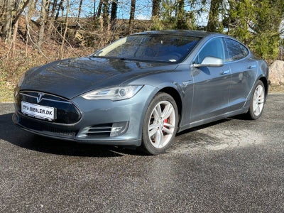 Tesla Model S  P85+ El aut. Automatgear modelår 2014 km 223000 Koksmetal nysynet ABS airbag startspæ
