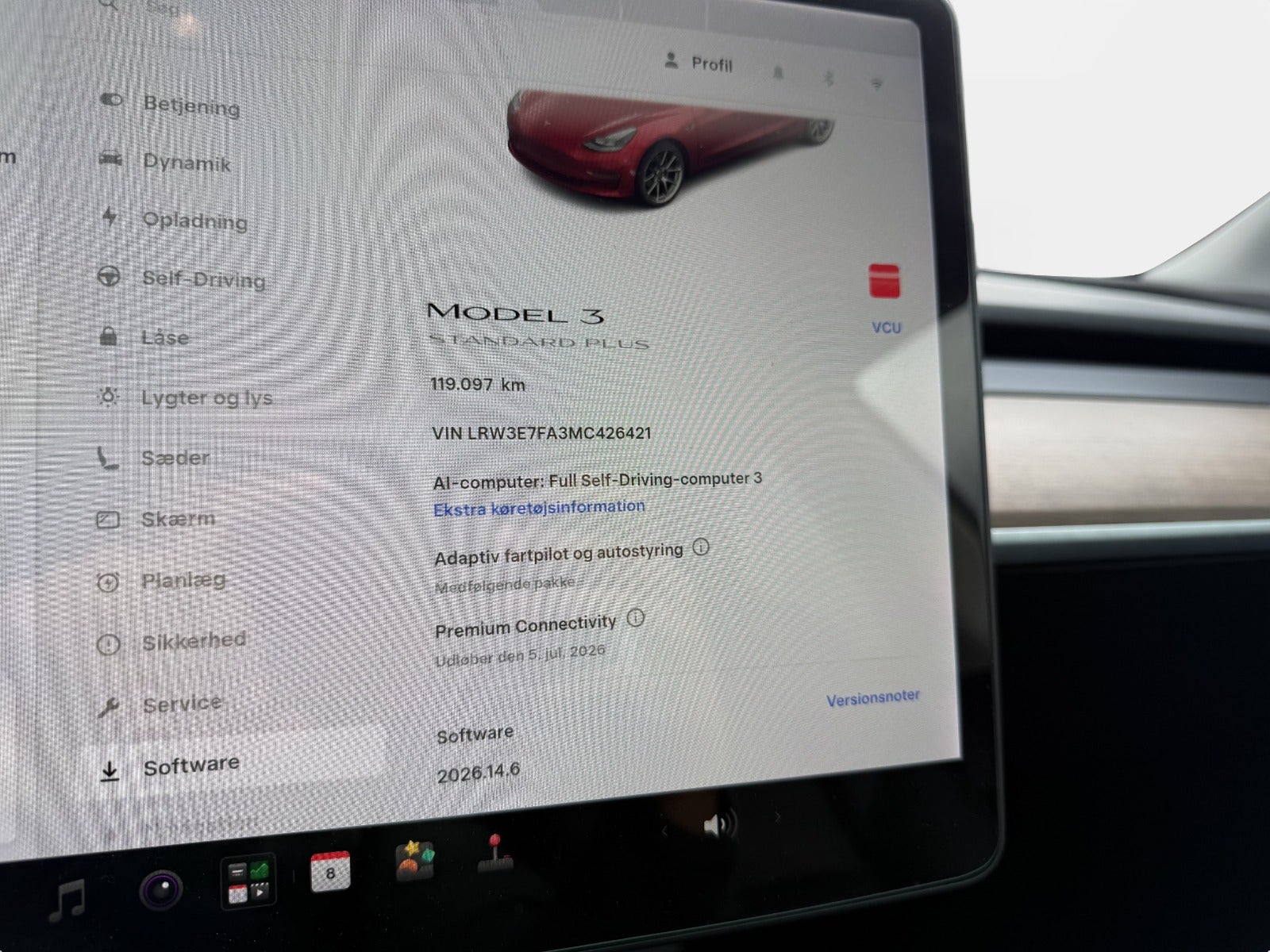 Billede af Tesla Model 3 Standard Range+ RWD