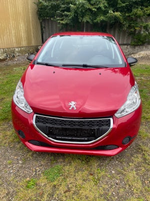 Peugeot 208 1,0 VTi Access Benzin modelår 2014 km 239000 Bordeauxmetal træk ABS airbag startspærre s