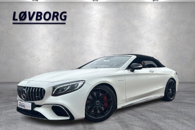 Mercedes S63 5,5 AMG Cabriolet aut. 4Matic 2d