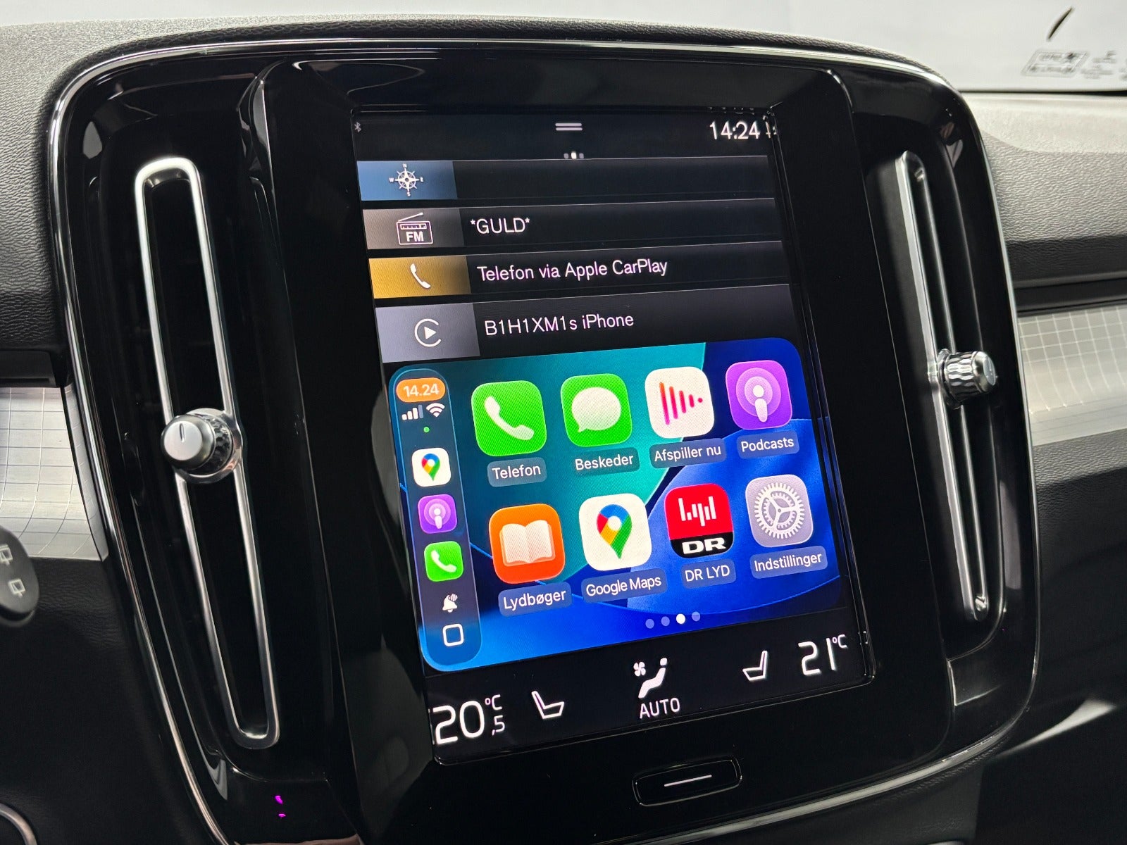 Billede af Volvo XC40 1,5 T4 ReCharge Plus Dark aut.