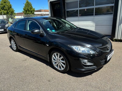 Mazda 6 2,2 DE 163 Premium Diesel modelår 2010 km 192000 Sort træk nysynet klimaanlæg ABS airbag sta